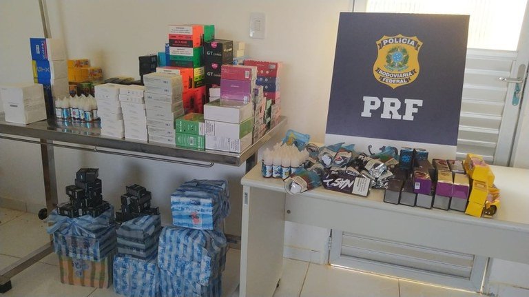 Carga de cigarros eletrônicos avaliada em R$ 50 mil é apreendida na BA