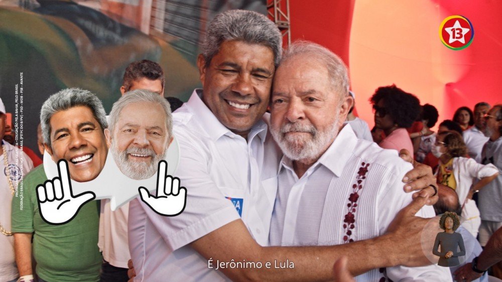 “É hora de eleger um governador que vive as mesmas lutas do povo negro e batalhador”, diz Lula