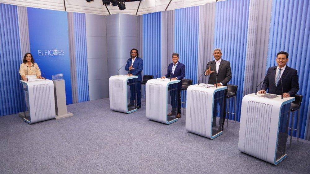 Debate TV Bahia: Jerônimo garante construção da ponte Salvador-Itaparica e destaca investimentos em infraestrutura