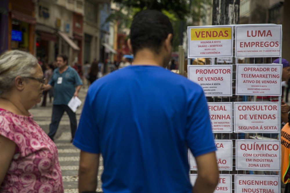 Desemprego no Brasil atinge maior taxa desde maio de 2017