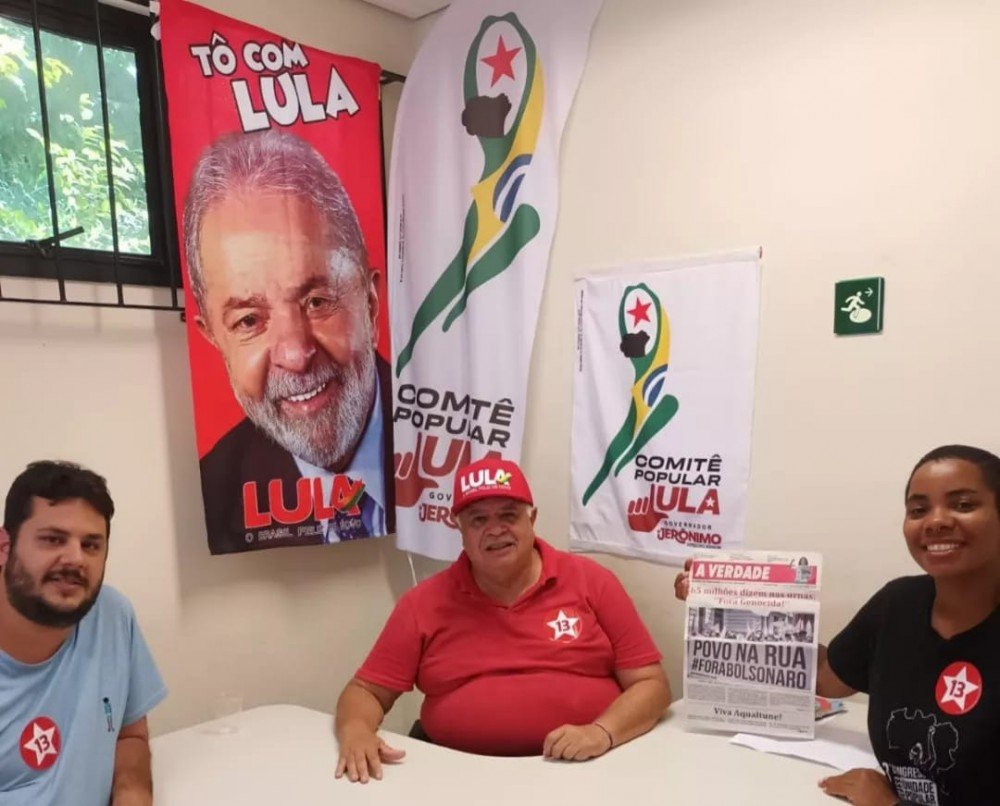 Partido Unidade Popular confirma apoio a Lula e Jerônimo no segundo turno