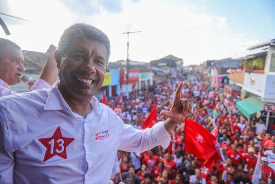 Jerônimo comemora resultados das pesquisas: 