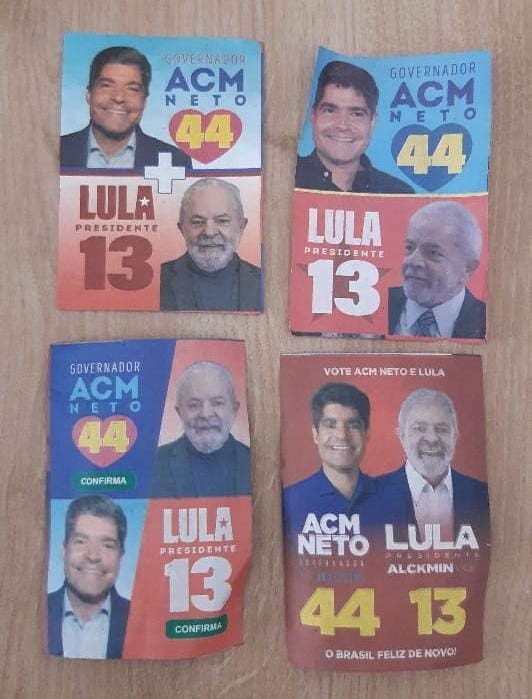 Polícia Federal apreende santinhos ilegais de Acm Neto