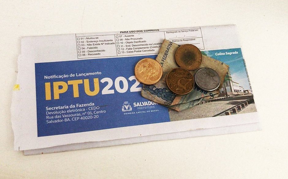 Reajuste no IPTU de Salvador é discutido na Câmara de Vereadores; previsão de 7% de desconto na cota única