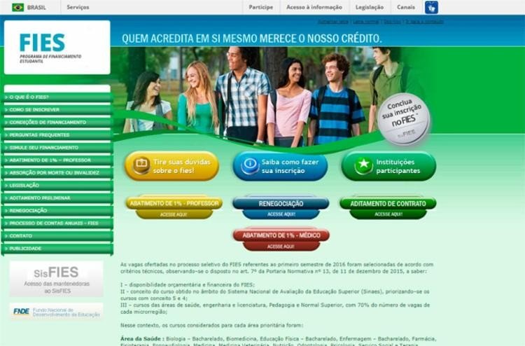 Estudantes têm até amanhã para renovar contratos do Fies