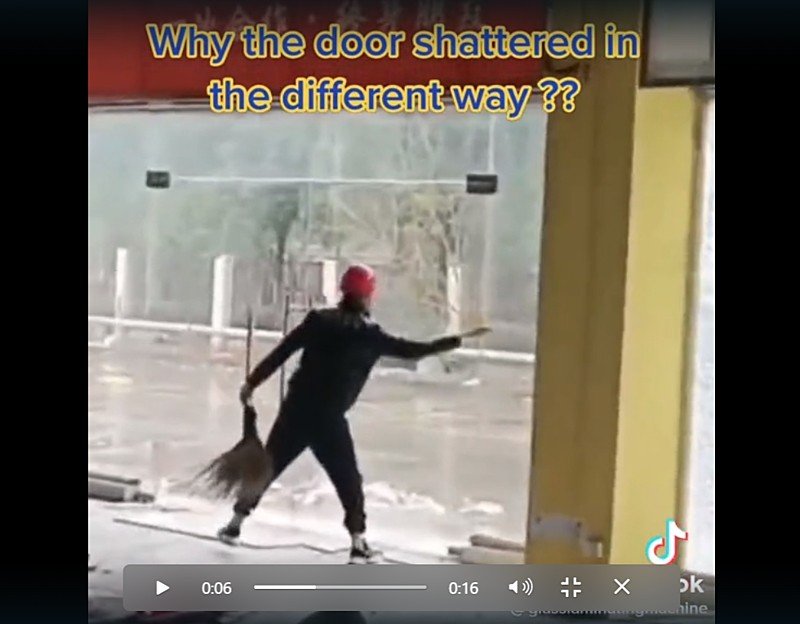 Mais uma fake news: é falso que vídeo mostra militante do MST quebrando vidros em Brasília