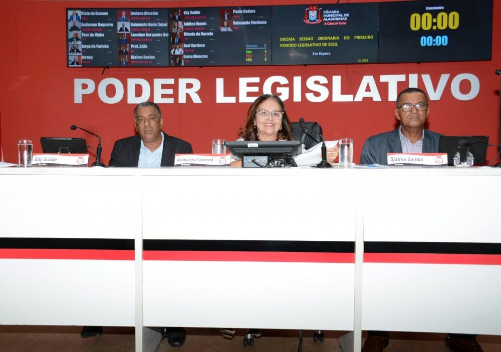 Sessão Ordinária realizada na Câmara Municipal de Alagoinhas