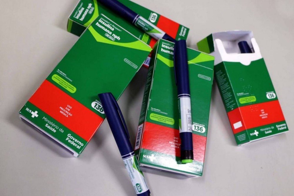 Foi descartado pelo governo Bolsonaro um total de 1 milhão de canetas de insulina, as quais valiam cerca de R$ 15 milhões