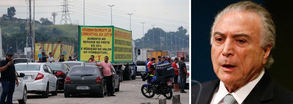SEM ACORDO, GREVE CONTINUA; ACUADO, TEMER CONVOCA MINISTROS