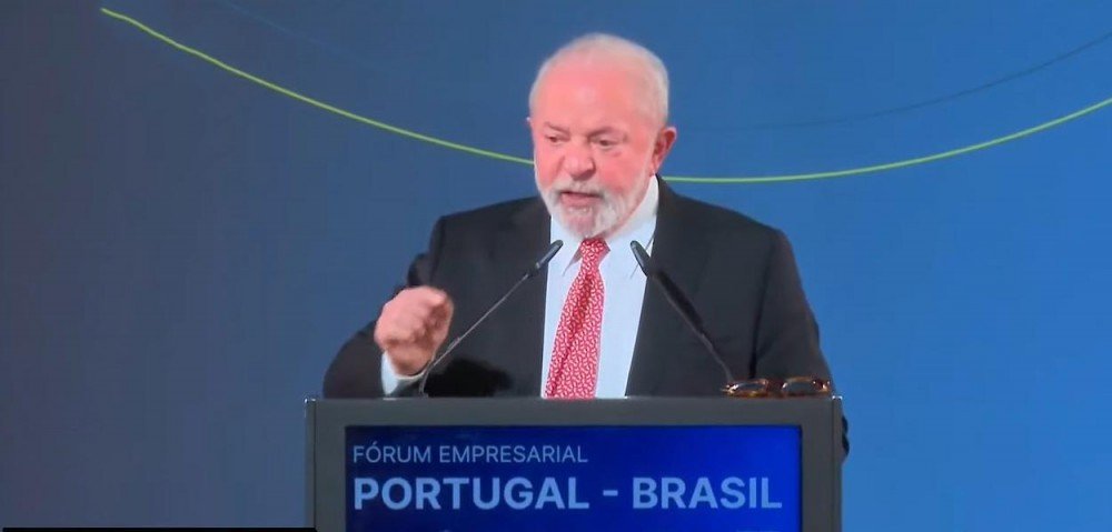 Durante fórum empresarial em Portugal, Lula afirmou que 