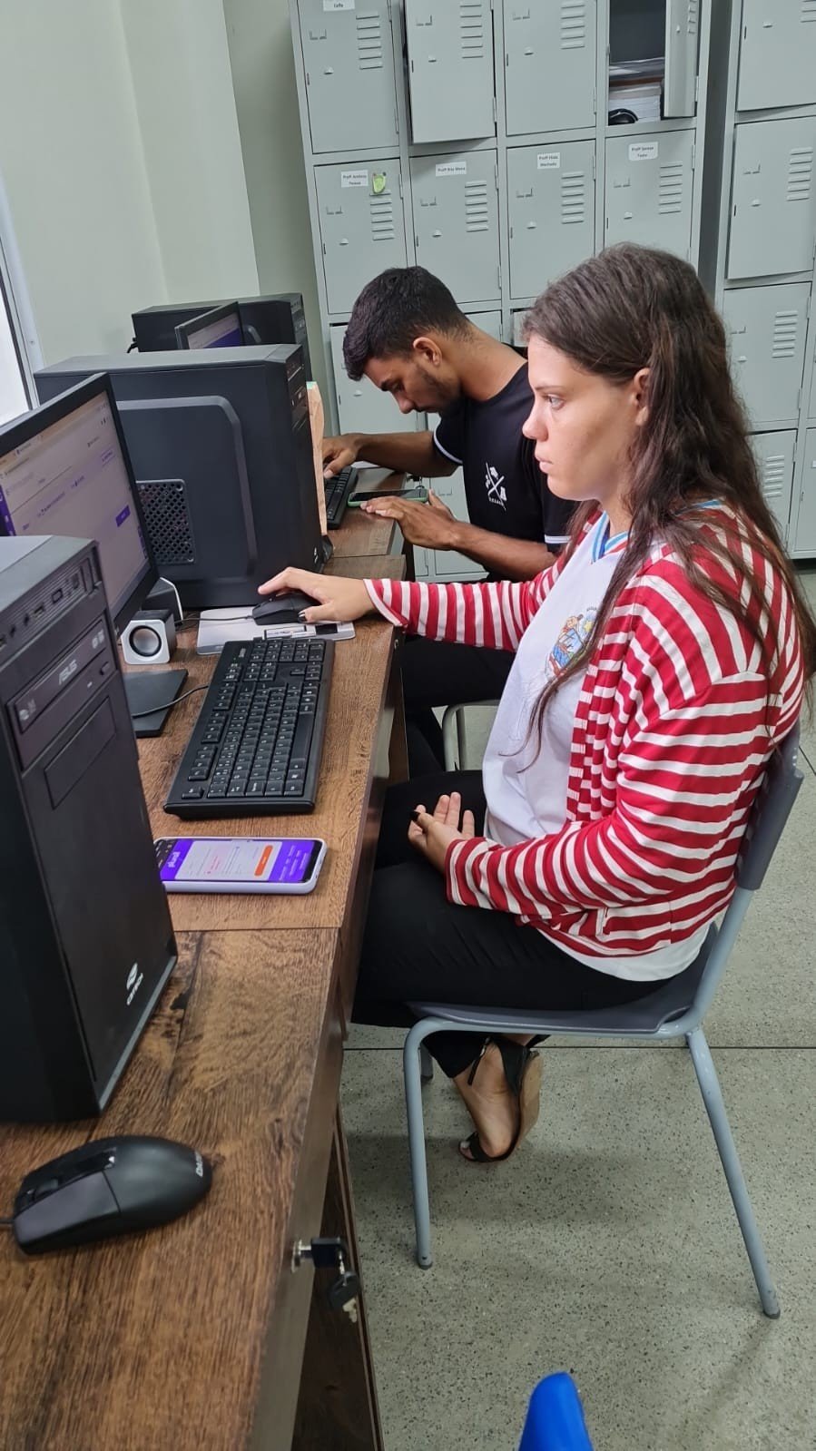 As escolas estaduais passam por uma avaliação diagnóstica de Português e Matemática realizada pela SEC