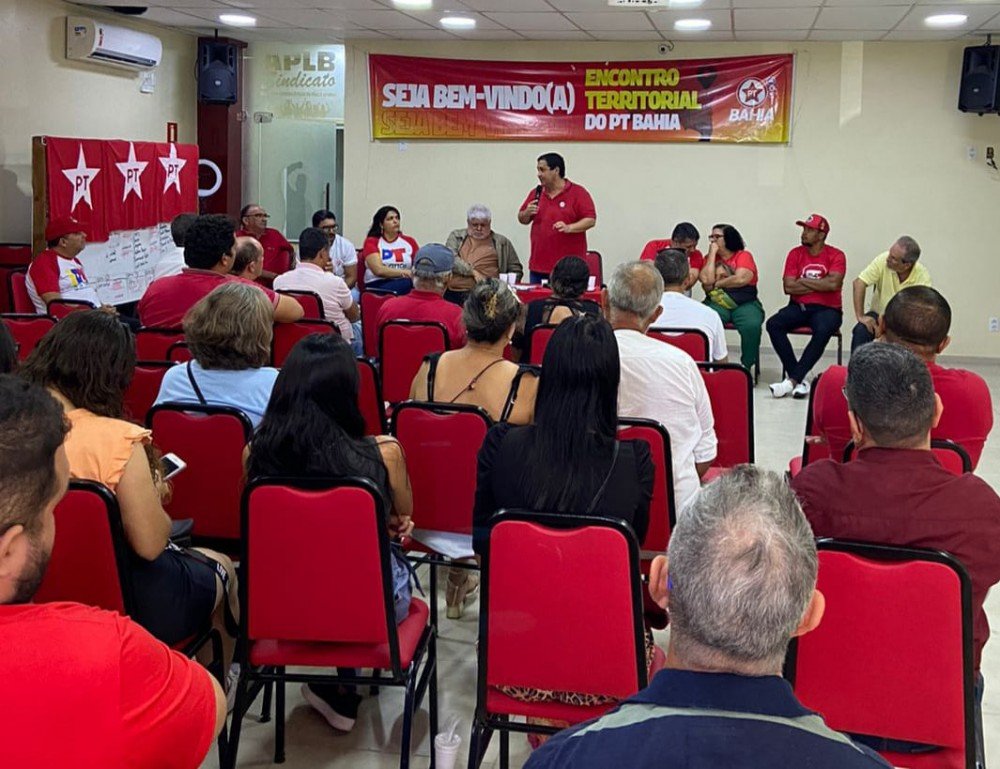 Em Encontro Territorial do PT Bahia, Éden diz: Momento de organização e também de renovação