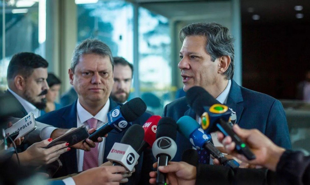 Haddad afirma que Tarcisio está 