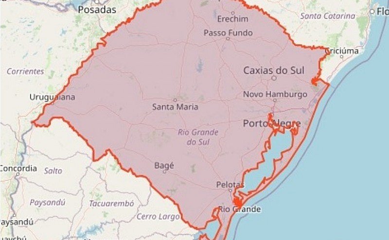 Ciclone extratropical coloca o Rio Grande do Sul em alerta de enxurradas e inundações
