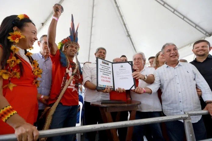 Itaju do Colônia - Estado entrega mais uma escola de ensino integral e obras de infraestrutura