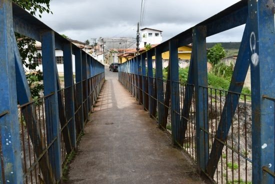 Passarela da rua do Alto do Corte ficará interditada para obras de recuperação
