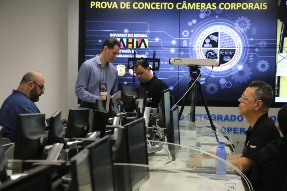 Prova de conceito das bodycams é iniciada pela Secretaria de Segurança
