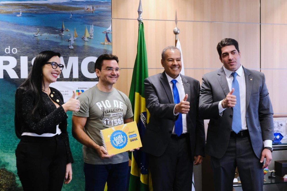 Ministro do Turismo confirma apoio ao Bahia Beer, festival de cerveja de Alagoinhas