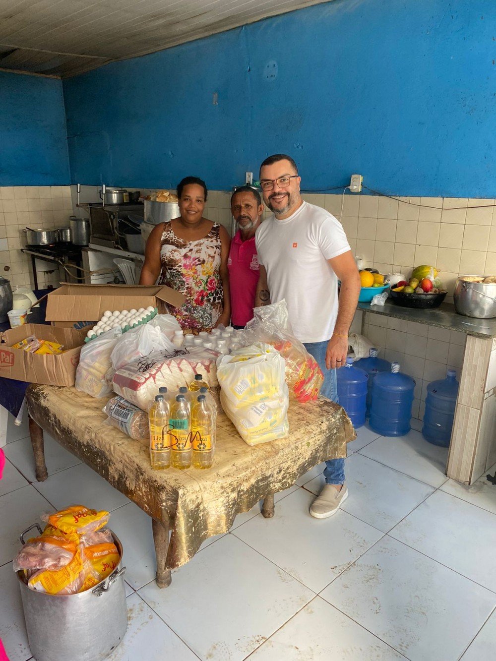 Programa Nutrir Vidas faz entrega de proteínas e cereais a lares de idosos do município