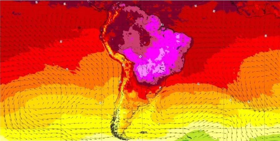 Brasil deverá ter onda de calor excepcional com 40ºC a 45ºC