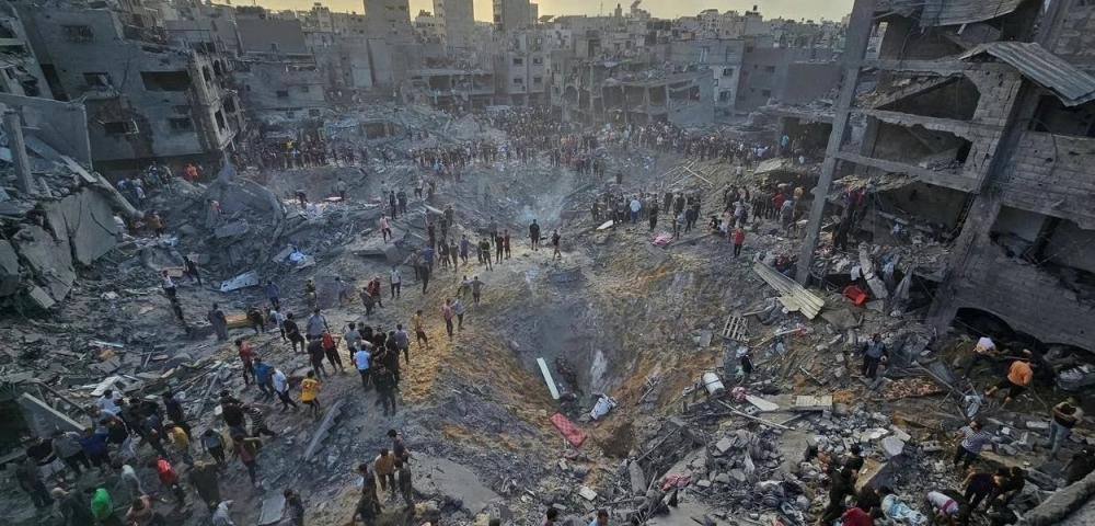 Pelo menos 195 palestinos foram assassinados por Israel em campo de refugiados