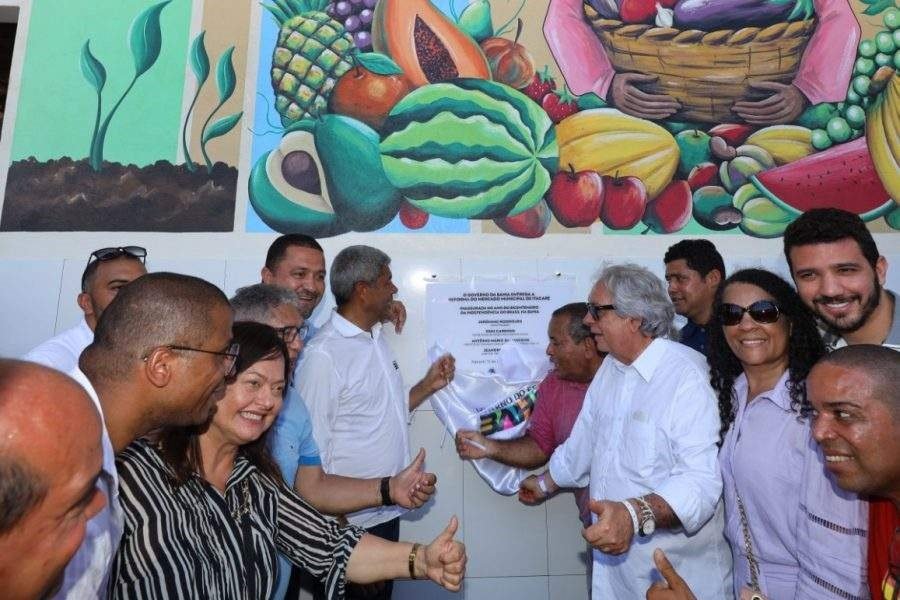 Governador entrega reforma do mercado municipal de Itacaré, inaugura obras e autoriza novos investimentos 