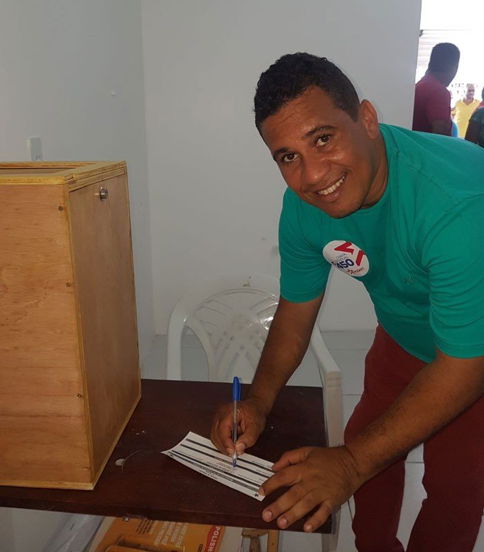 Luciano Sérgio, novo presidente do PT de Alagoinhas