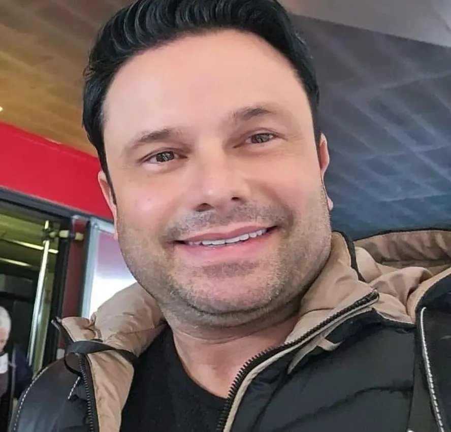 Márcio Rodrigues da Silva, de 44 anos, viajou ao país europeu para entregar documentos referentes a um investimento virtual — Foto: Reprodução/TV Tem