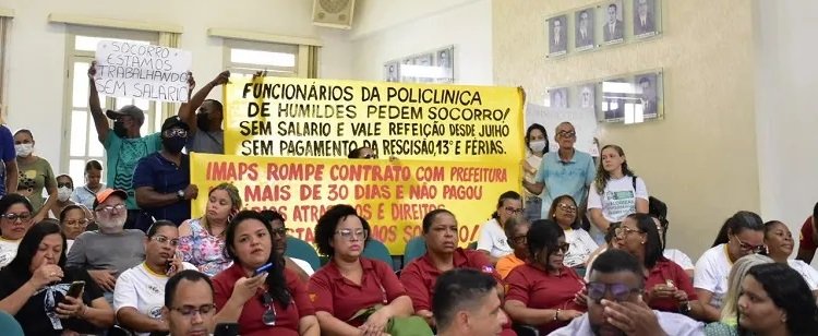 Câmara cobra pagamento de servidores da Saúde de Feira de Santana
