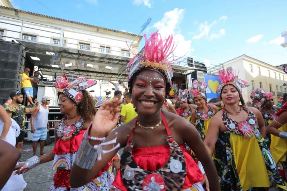 Encontro de Carnavais deixa Pelourinho ainda mais colorido: 