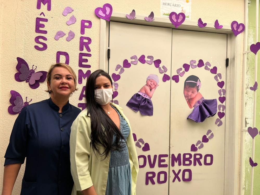 Novembro Roxo: Prefeitura realiza ações voltadas para a conscientização da Prematuridade