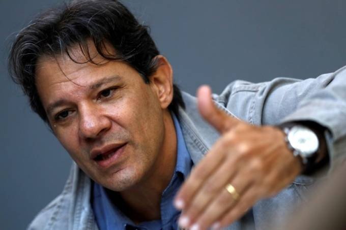 “Apoiado por Lula”, potencial de voto de Haddad é de 34%