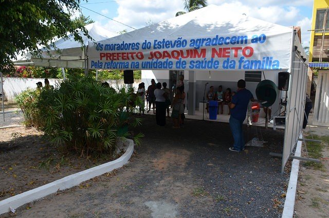 Prefeitura reinaugura Unidade de Saúde do Estevão, completamente requalificada pela gestão