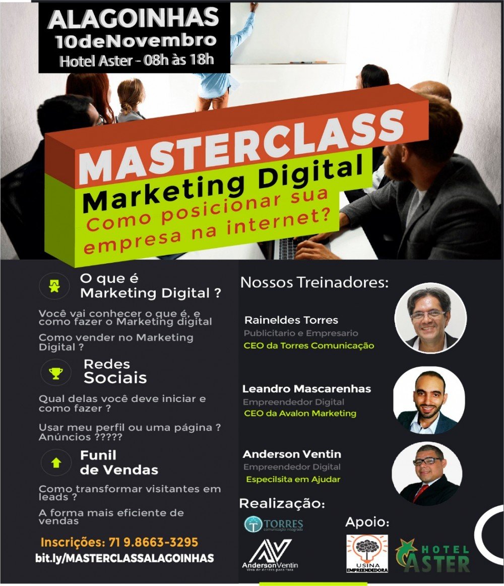 Master Class - Como Posicionar a Sua Empresa na Internet