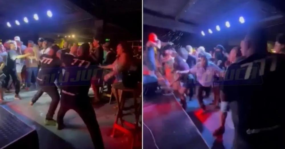 Vereador vai ao chão ao levar soco de segurança em show do Kannalha na Bahia