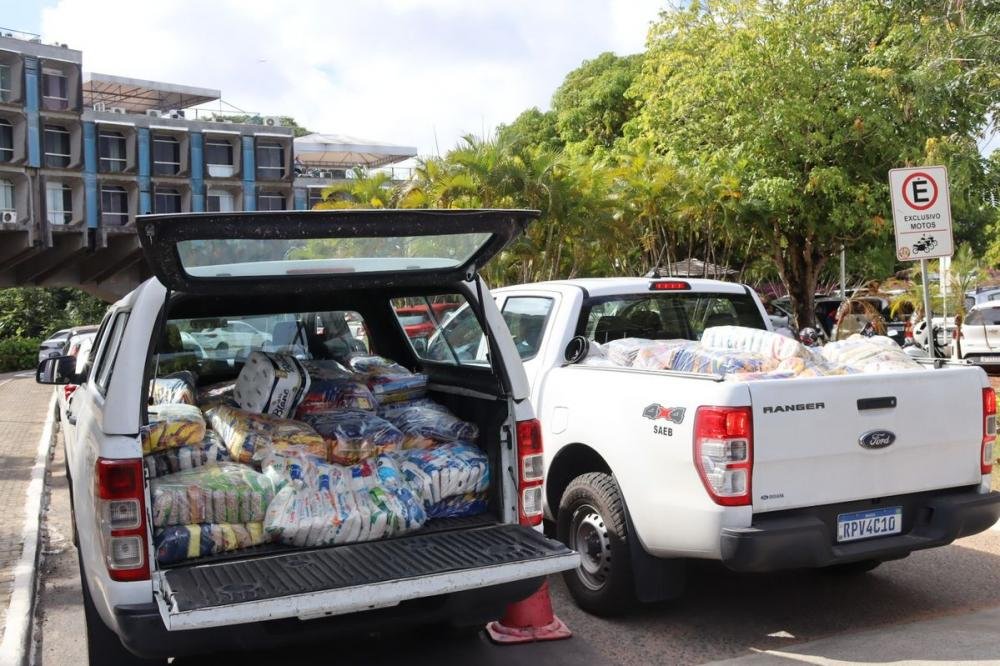 Saeb arrecada cerca de 30 toneladas de alimentos para o Bahia Sem Fome