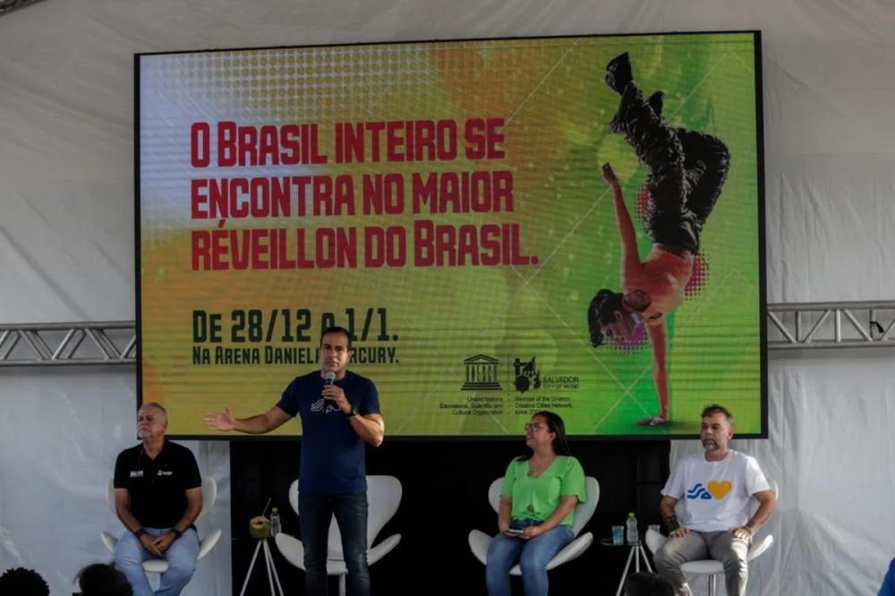 Prefeitura apresenta estrutura do Festival da Virada - Foto: Uendel Galte | Ag. A TARDE