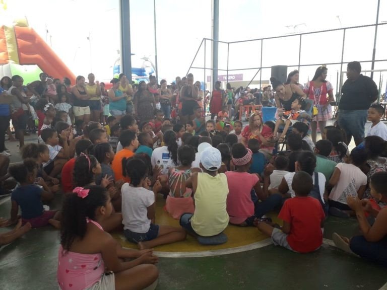 Festa do Dia das Crianças reúne mais de mil participantes no Cras Praça do Céu