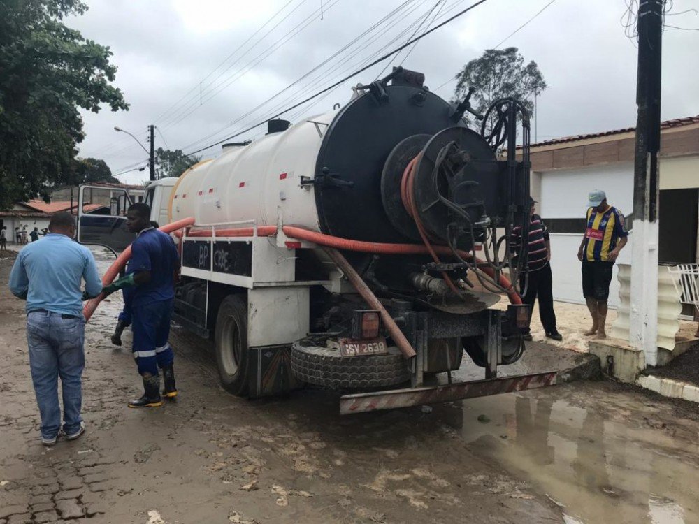 Força-tarefa é montada para minimizar os danos causados pelas fortes chuvas