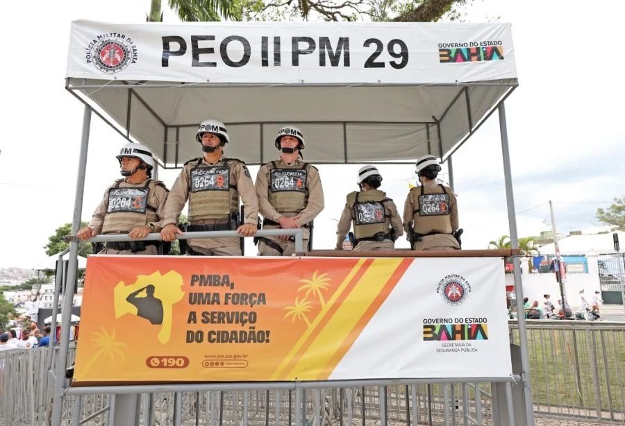 Dois mil policiais e bombeiros garantem uma segurança reforçada na Lavagem do Bonfim