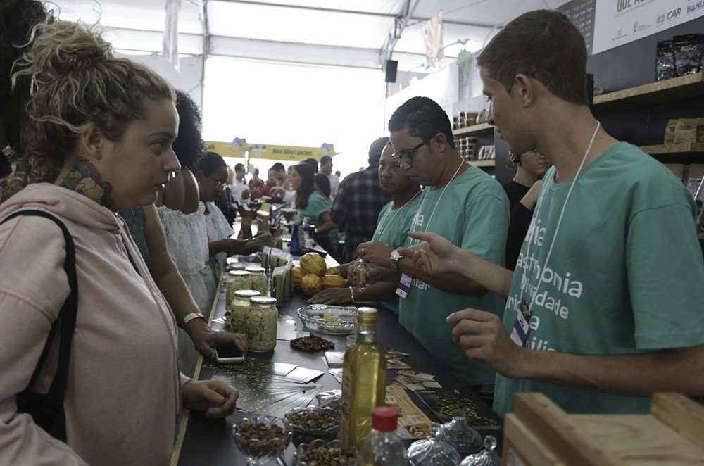 Visitantes do Mesa São Paulo aprovam diversidade gastronômica da agricultura familiar baiana