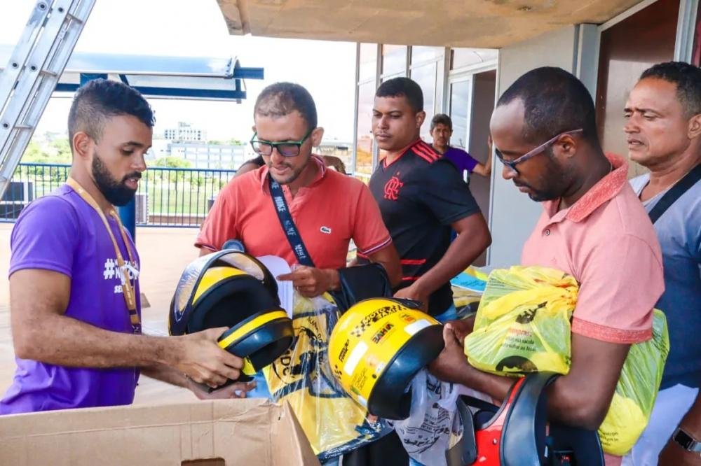 Capacitação de mototaxistas será estendida a 75 municípios baianos