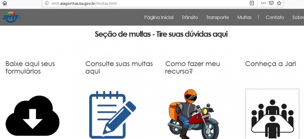 SMTT disponibiliza consulta de multas pela internet
