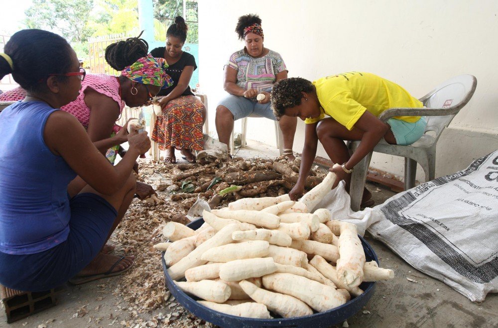 Edital impulsiona produção de farinha em comunidade quilombola