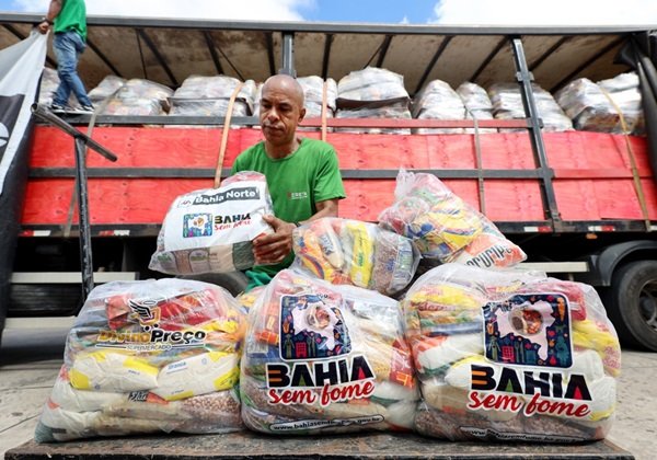 Bahia Sem Fome receberá 150 toneladas de alimentos doados pela Concessionária Bahia Norte