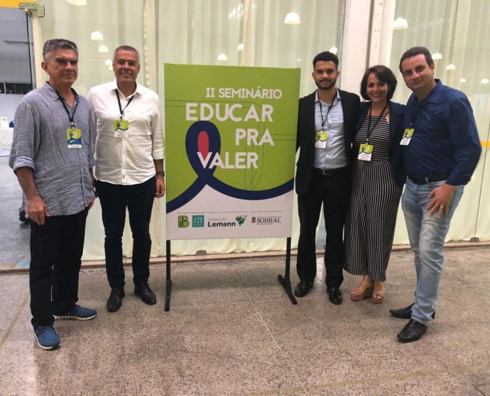 Alagoinhas participa, em Sobral - CE, do Seminário Educar Pra Valer