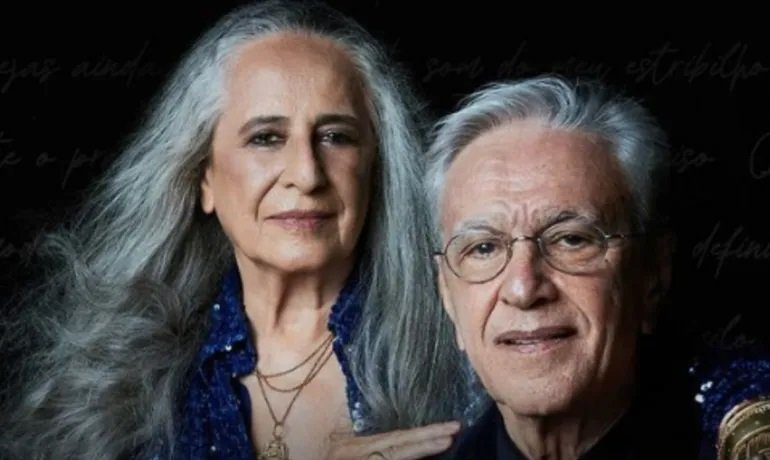 Caetano e Maria Bethânia anunciam turnê conjunta com show em Salvador