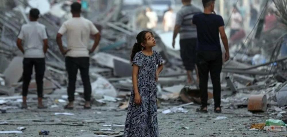 Criança em Gaza/UNICEF (Foto: UNICEF)