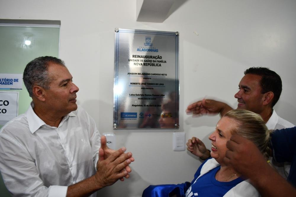 Alagoinhas - Prefeitura reinaugura Unidade de Saúde da Família de Nova República completamente requalificada