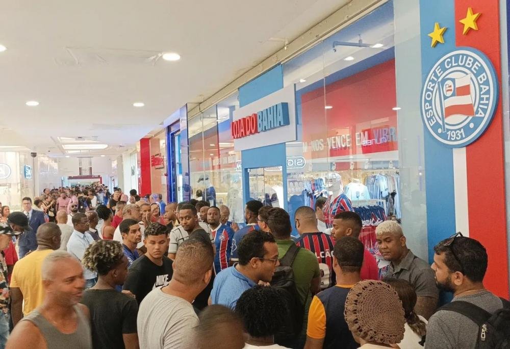 Final do Baiano: Tumulto na fila para compra de ingressos para o Ba-Vi